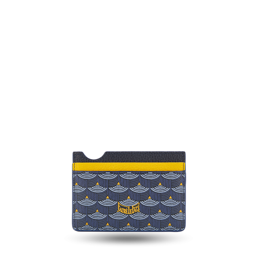 4 Card Holder - Paris Blue