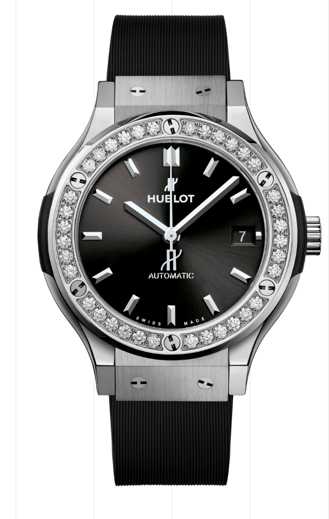 HUBLOT Classic Fusion Titanium Diamonds