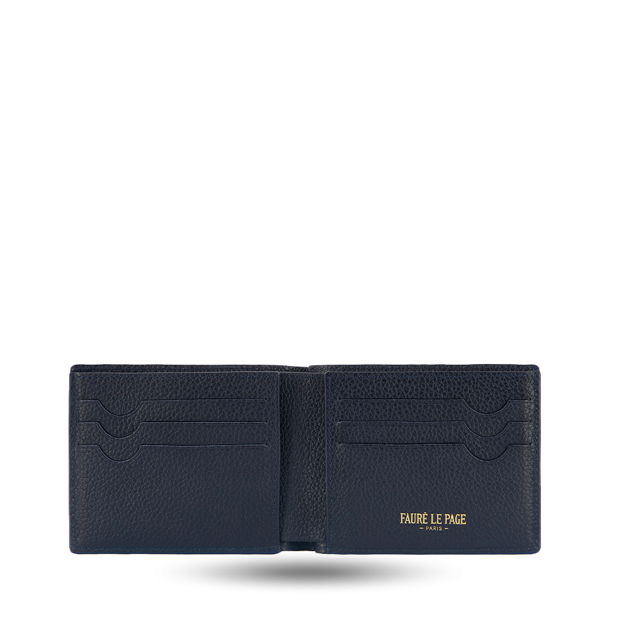 6 Card Wallet - Paris Blue
