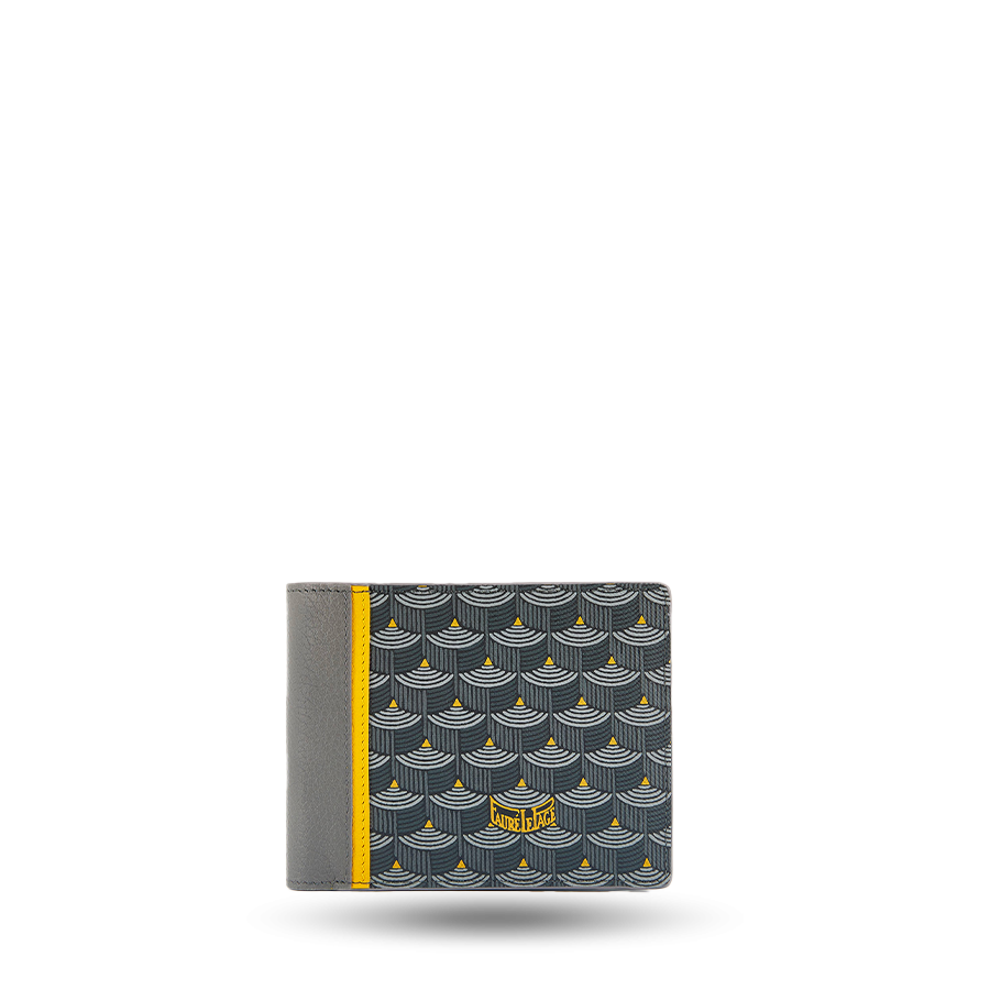 6 Card Wallet - Steel Grey