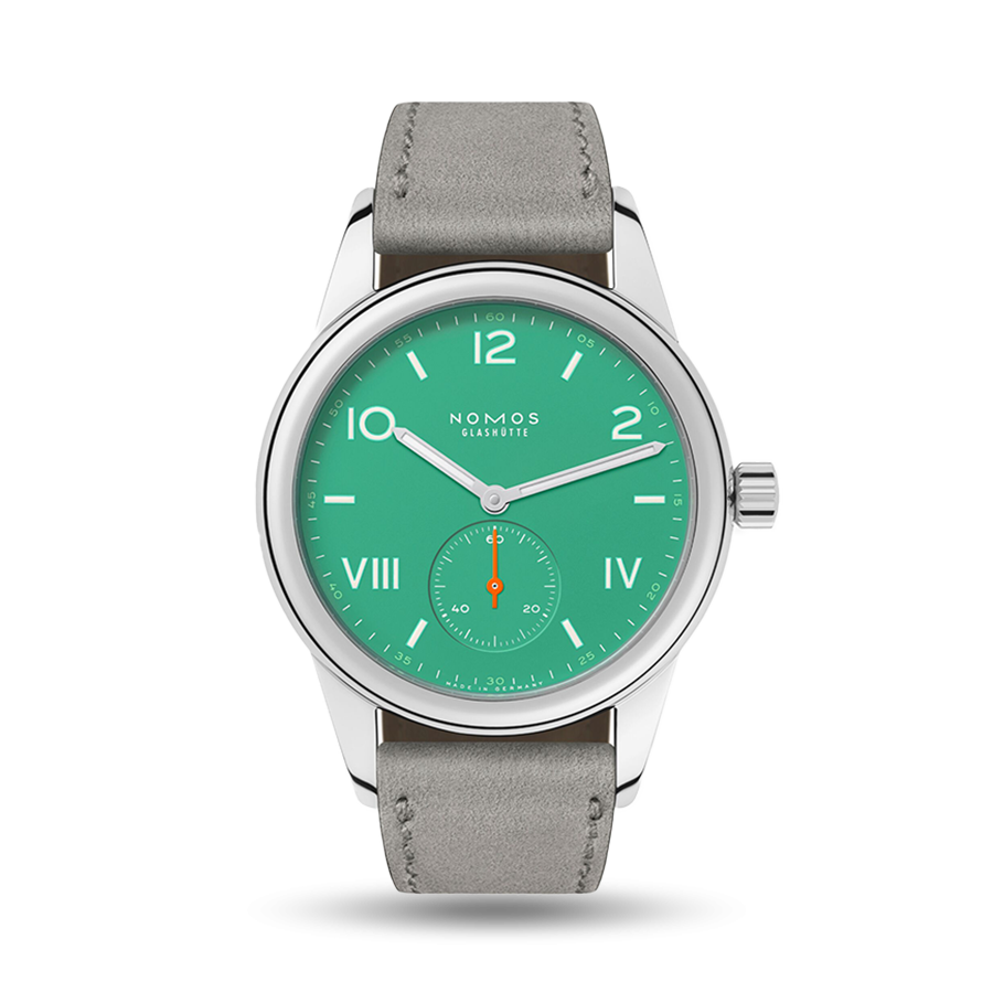 NOMOS Club Campus 36 Electric Green (closed case)