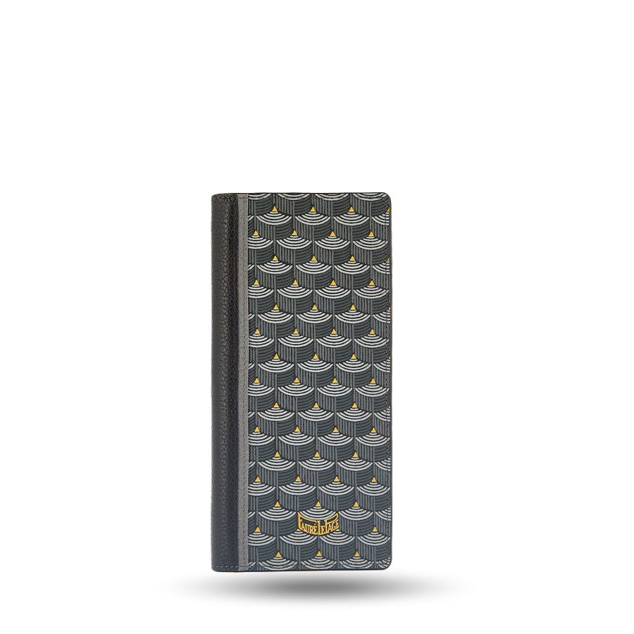 7 Card Wallet - Powder Black