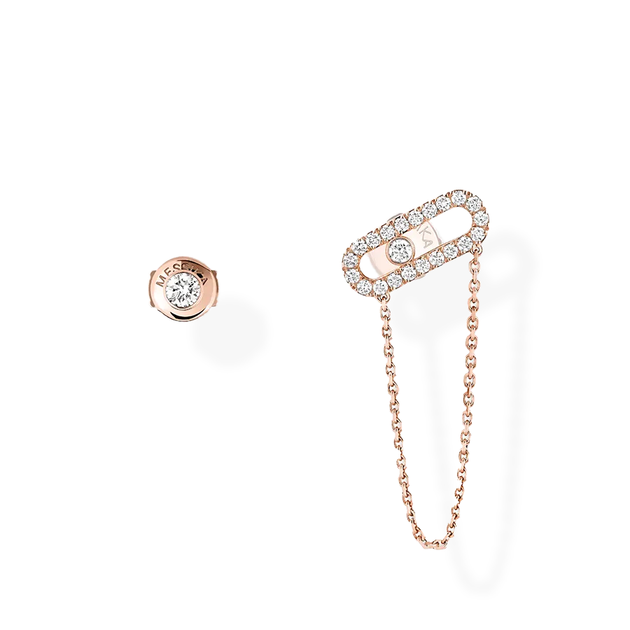 Move Uno Chain and Stud Earrings