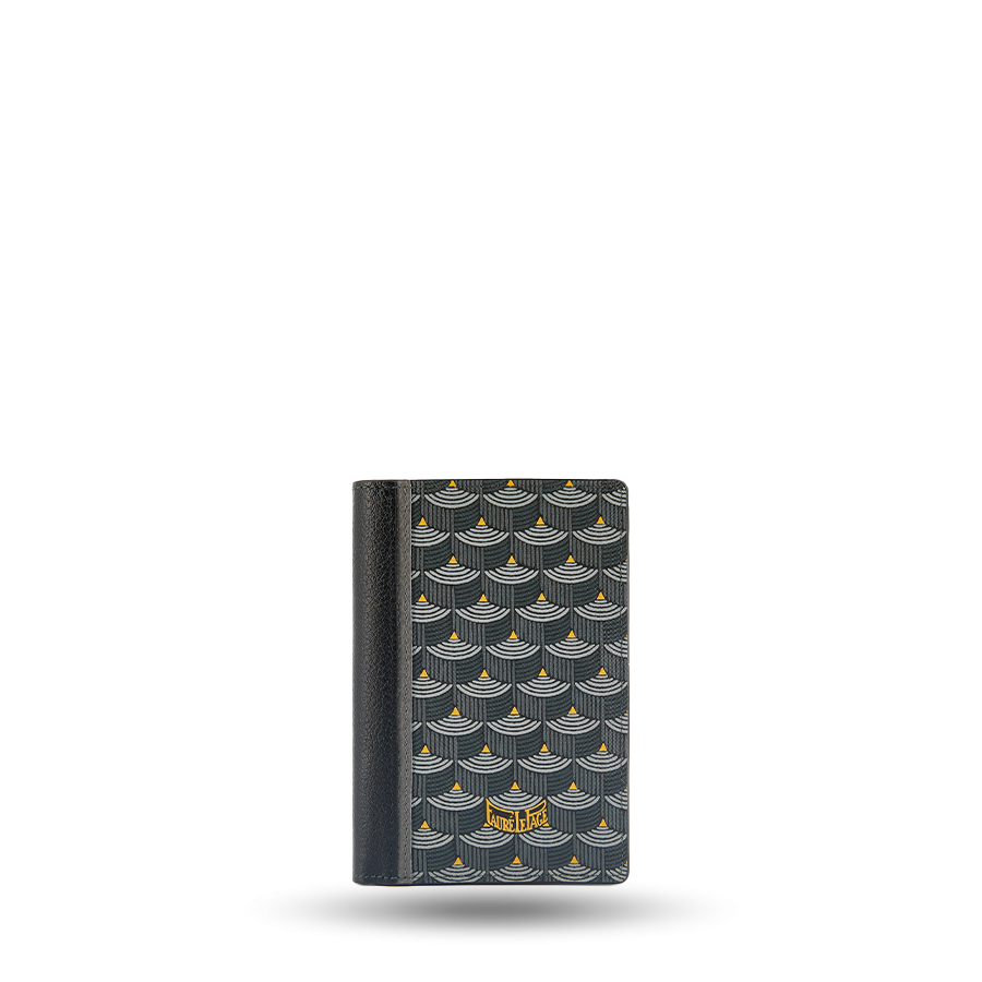 8 Card Wallet - Powder Black