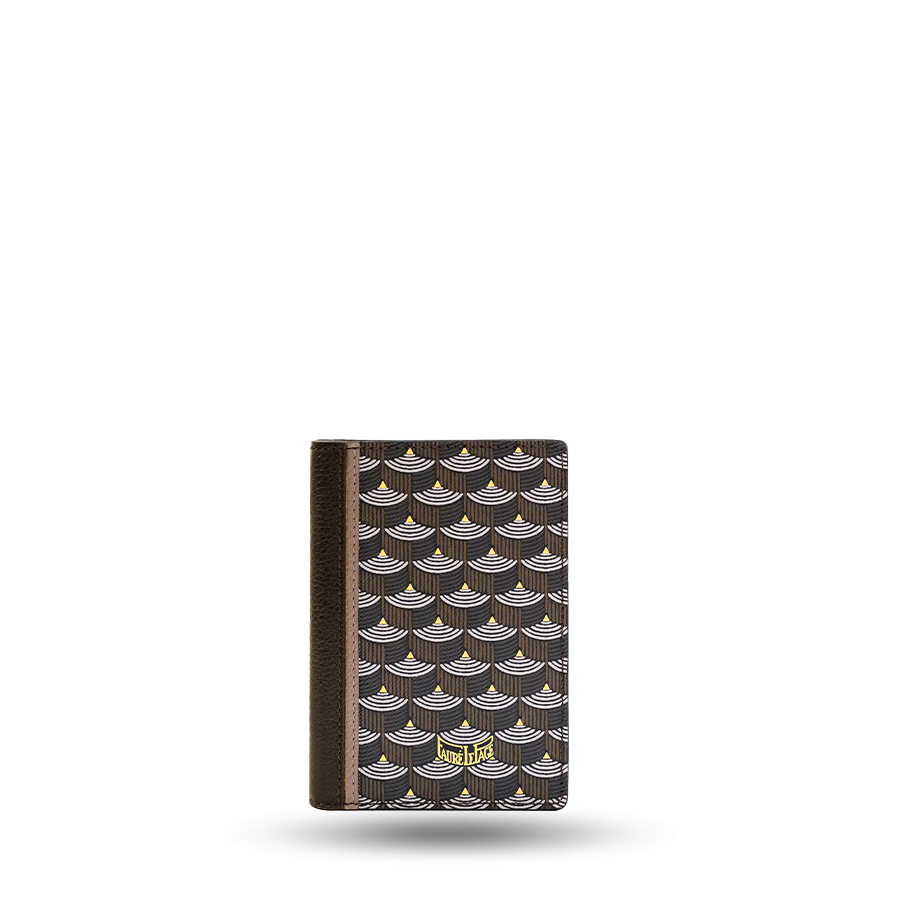 8 Card Wallet - Walnut Brown