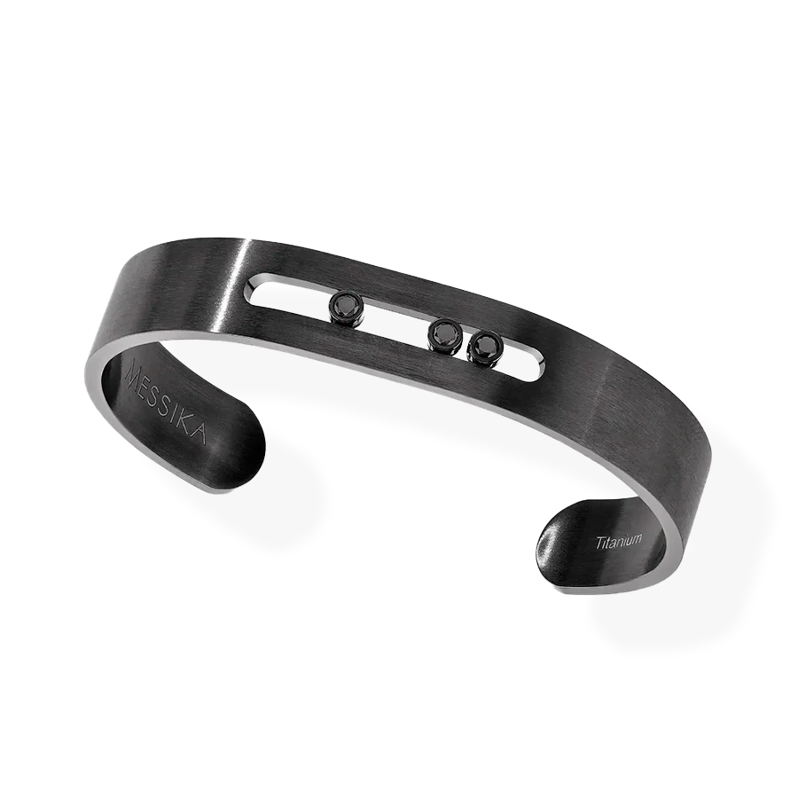 Move Titanium Black Bangle