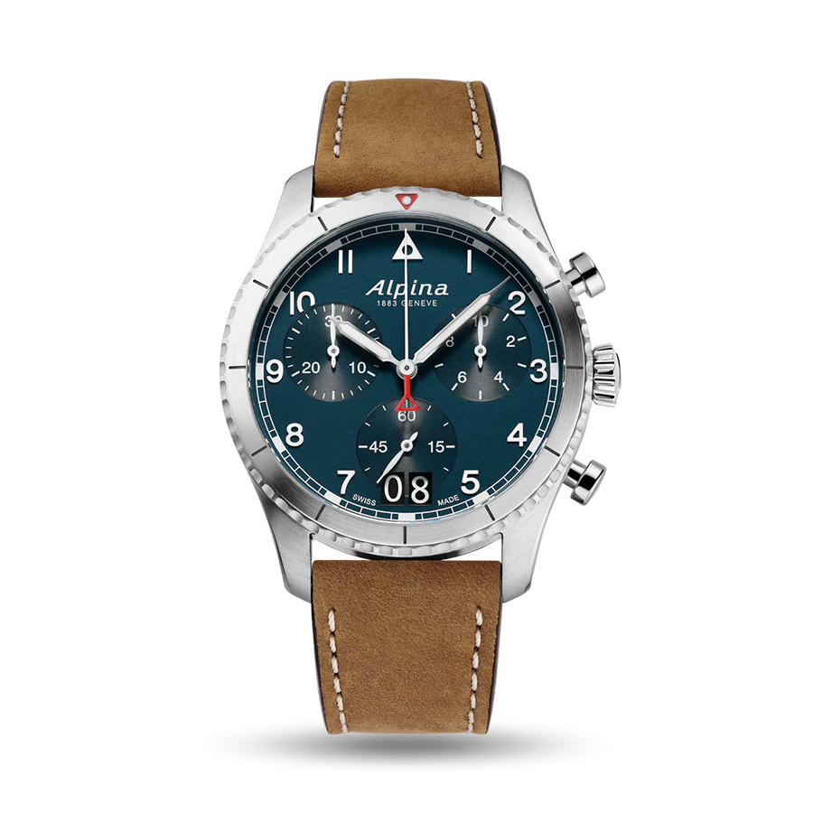 Startimer Pilot Quartz Big Date Chronograph