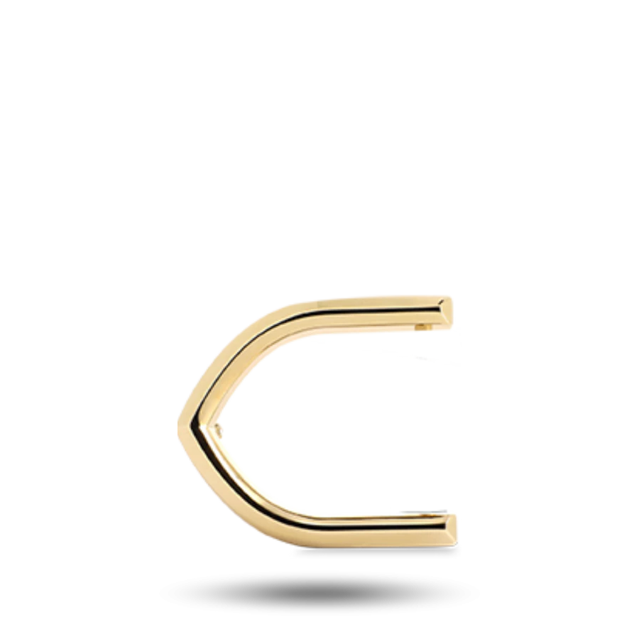 Leather Belt Buckle - Arrow