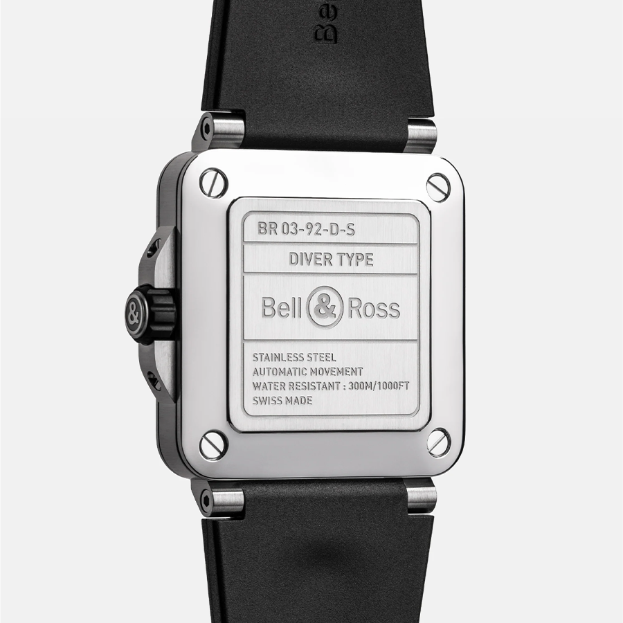 BR-03 Diver Black Steel