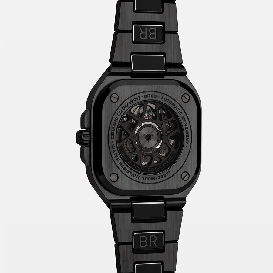 BR 05 Skeleton Black Ceramic