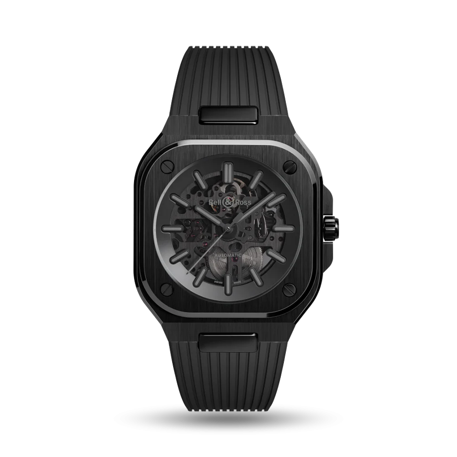 BELL AND ROSS BR-05 Skeleton Black Ceramic