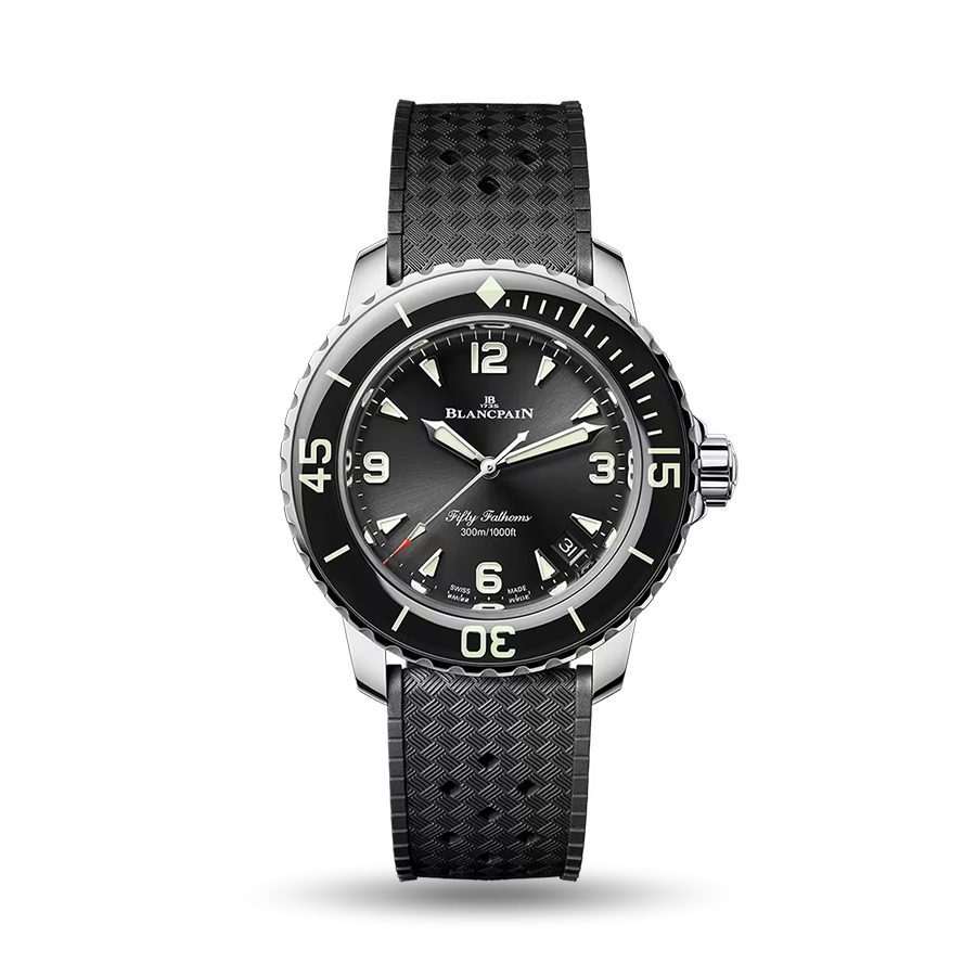 Fifty Fathoms Automatique (Steel, Rubber, Pin Buckle)