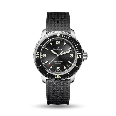 Fifty Fathoms Automatique (Steel, Rubber, Pin Buckle)