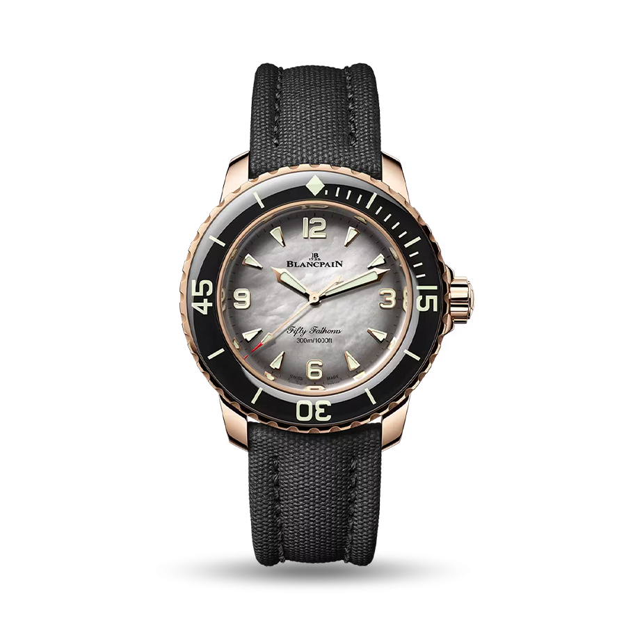 BLANCPAIN Fifty Fathoms 38mm (Sail Canvas with Deployant Clasp)