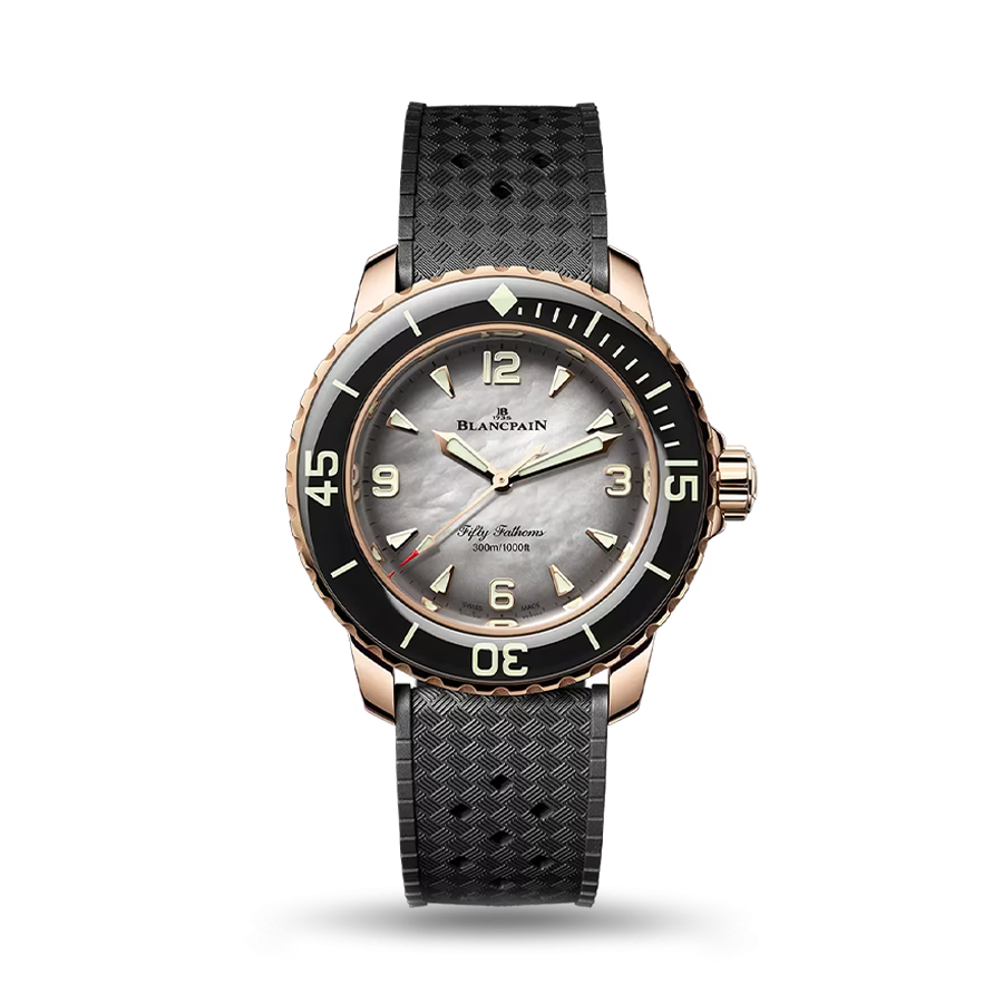 BLANCPAIN Fifty Fathoms 38mm (Rubber Strap with Deployant)