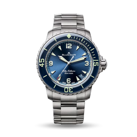 Fifty Fathoms 42mm (Titanium, Bracelet)