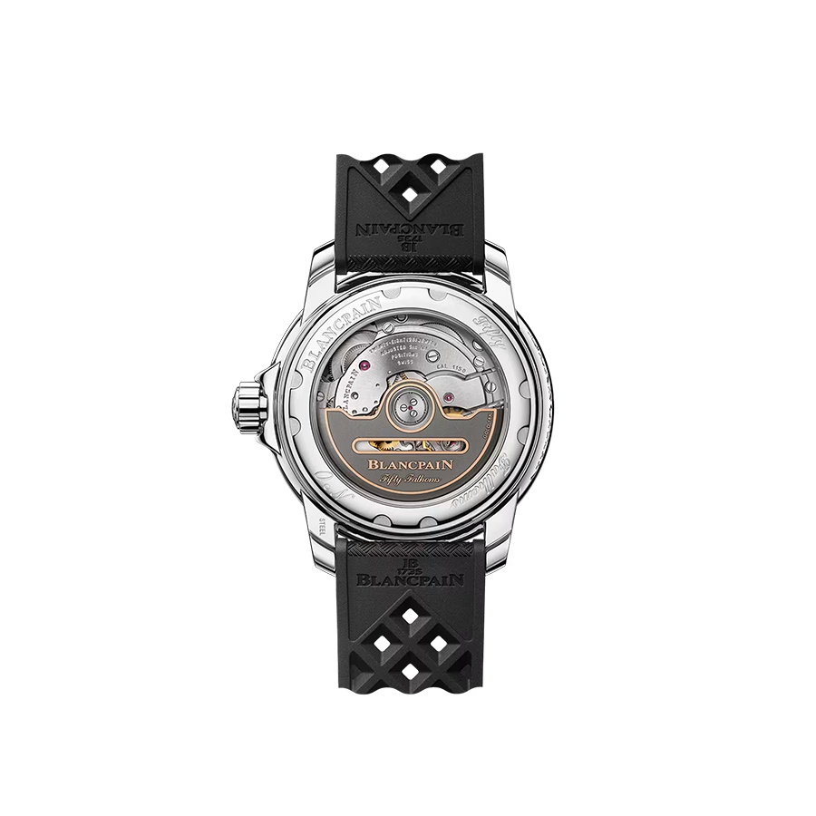Fifty Fathoms Automatique (Steel, Rubber, Deployant Buckle))