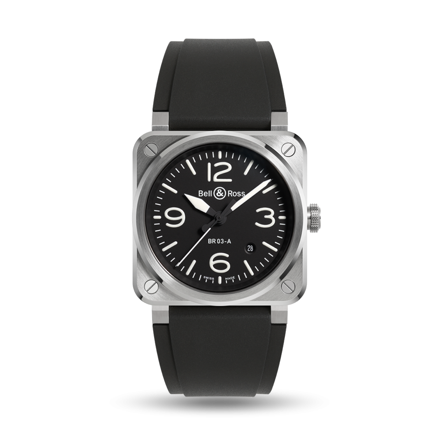 BELL AND ROSS BR 03 Black Steel