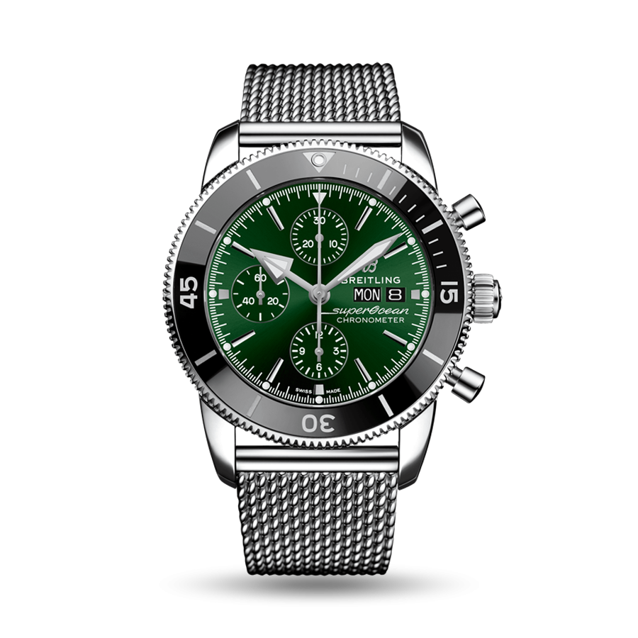 Superocean Heritage Chronograph 44 Green