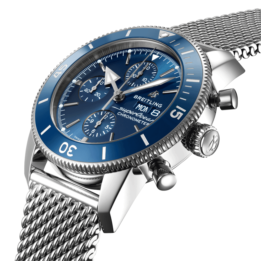 BREITLING Superocean Heritage Chronograph 44 Blue
