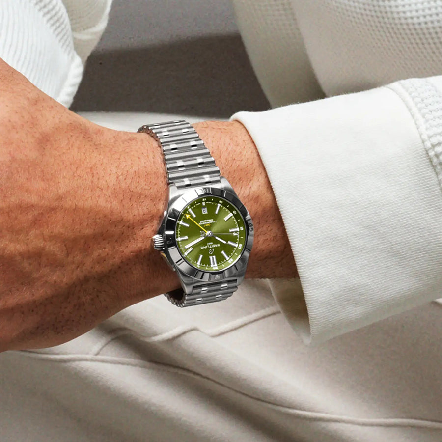 Chronomat GMT Green 40