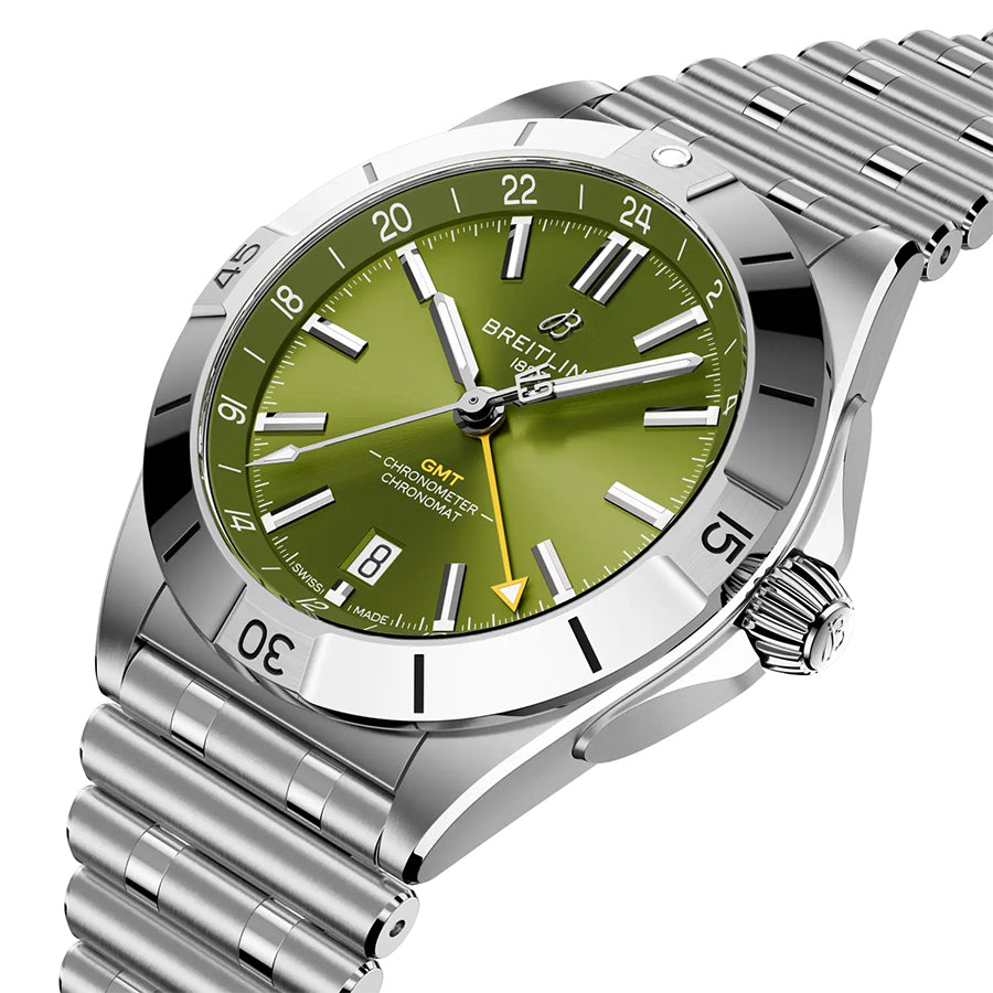 Chronomat GMT Green 40