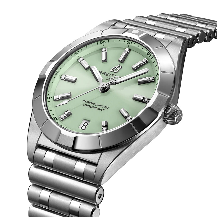 Chronomat Quartz Green 32