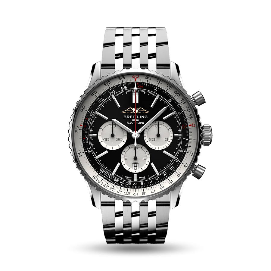 Navitimer B01 Black Chronograph 46
