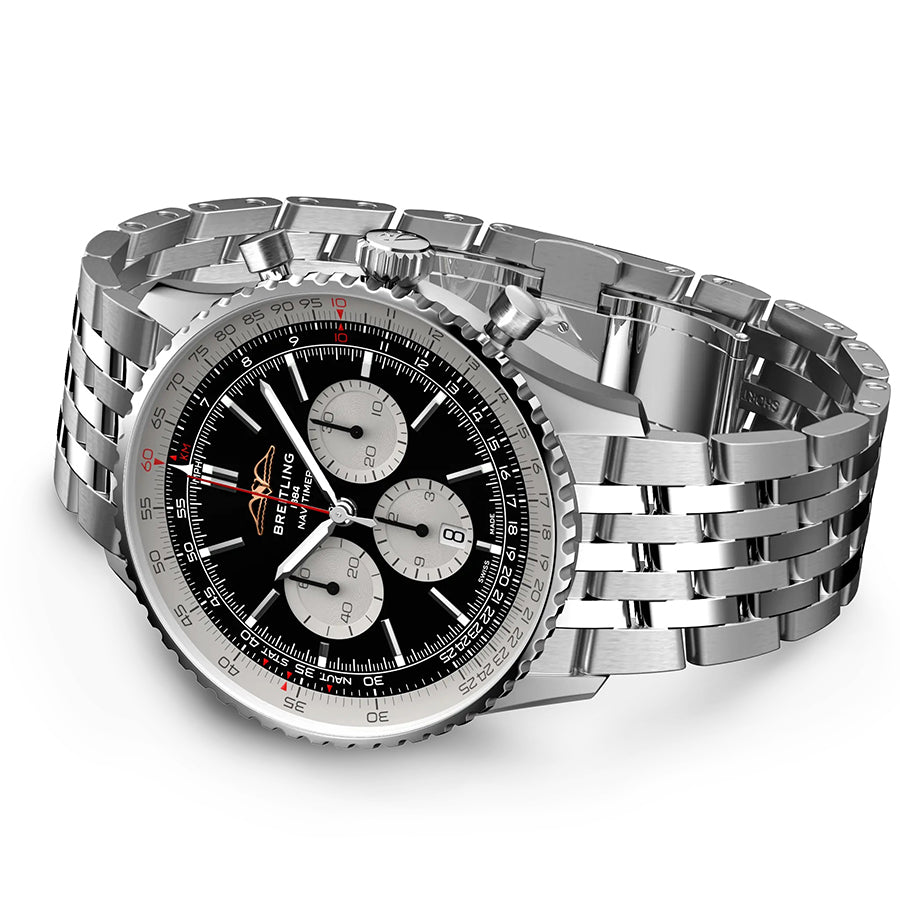 Navitimer B01 Black Chronograph 46