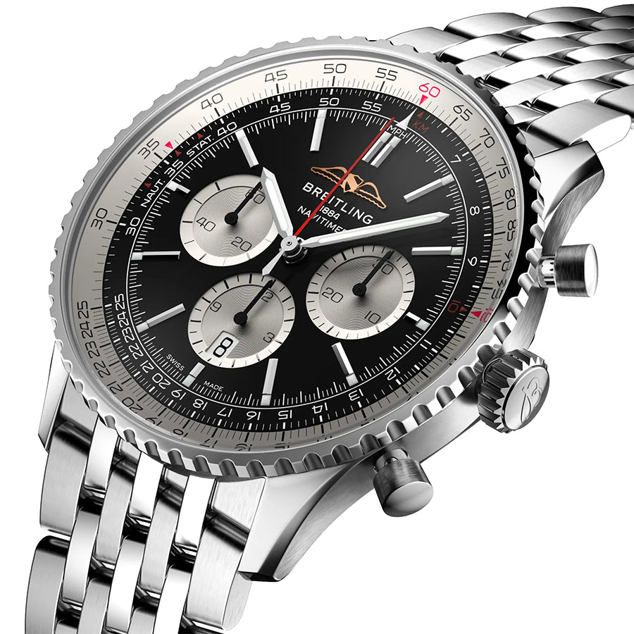 Navitimer B01 Black Chronograph 46
