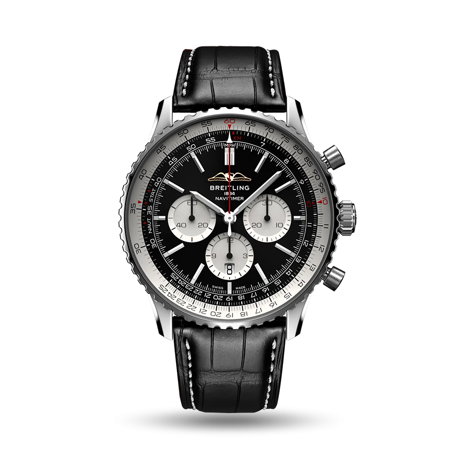 Navitimer B01 Black Chronograph 46