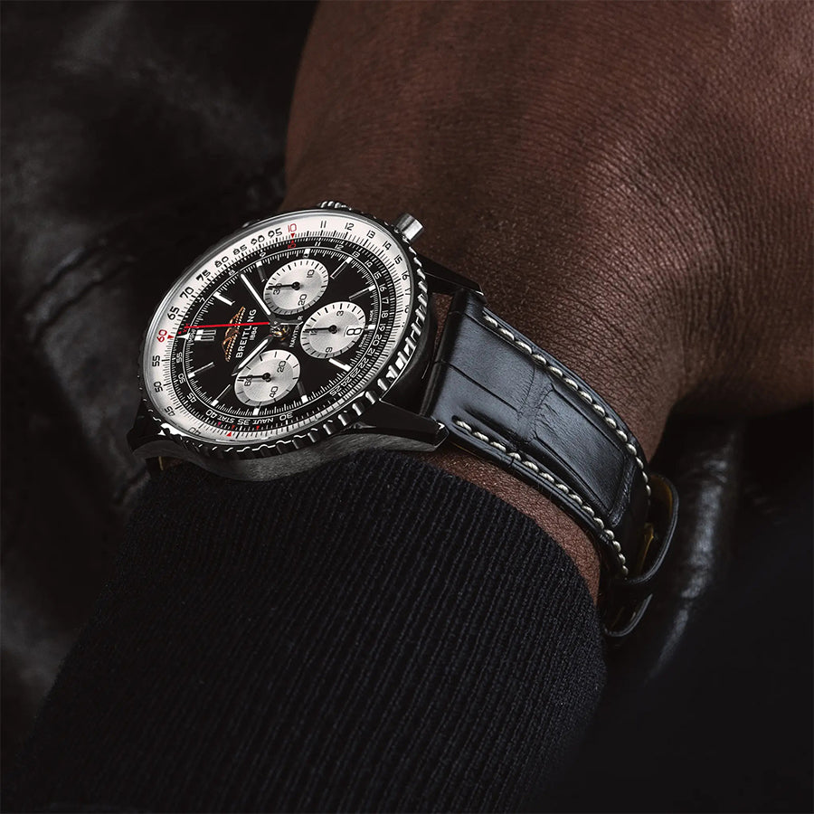 Navitimer B01 Black Chronograph 46