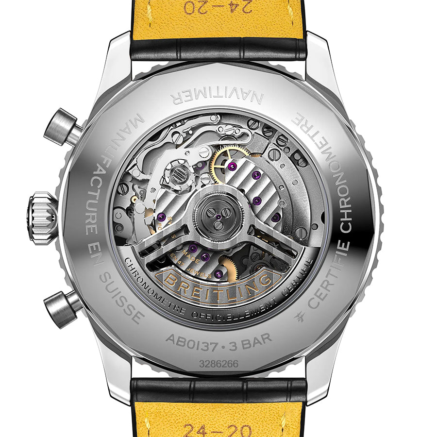 Navitimer B01 Black Chronograph 46