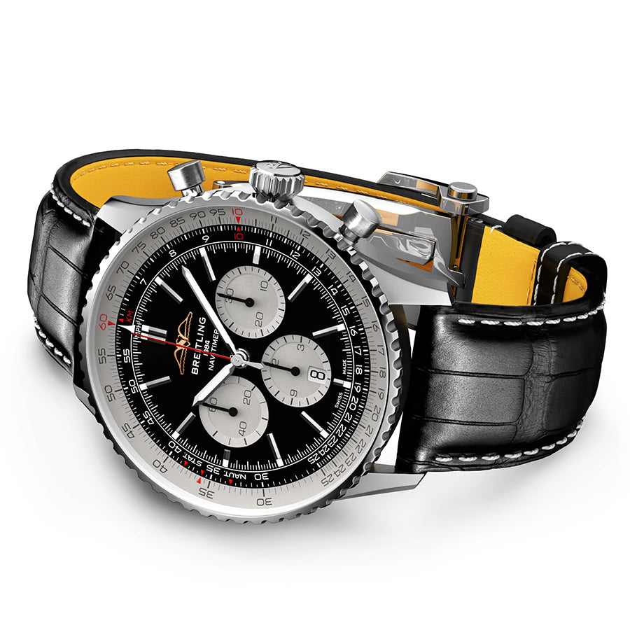 Navitimer B01 Black Chronograph 46