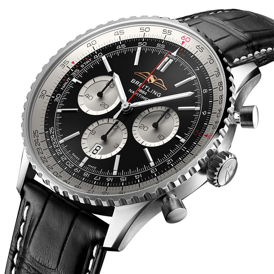 Navitimer B01 Black Chronograph 46