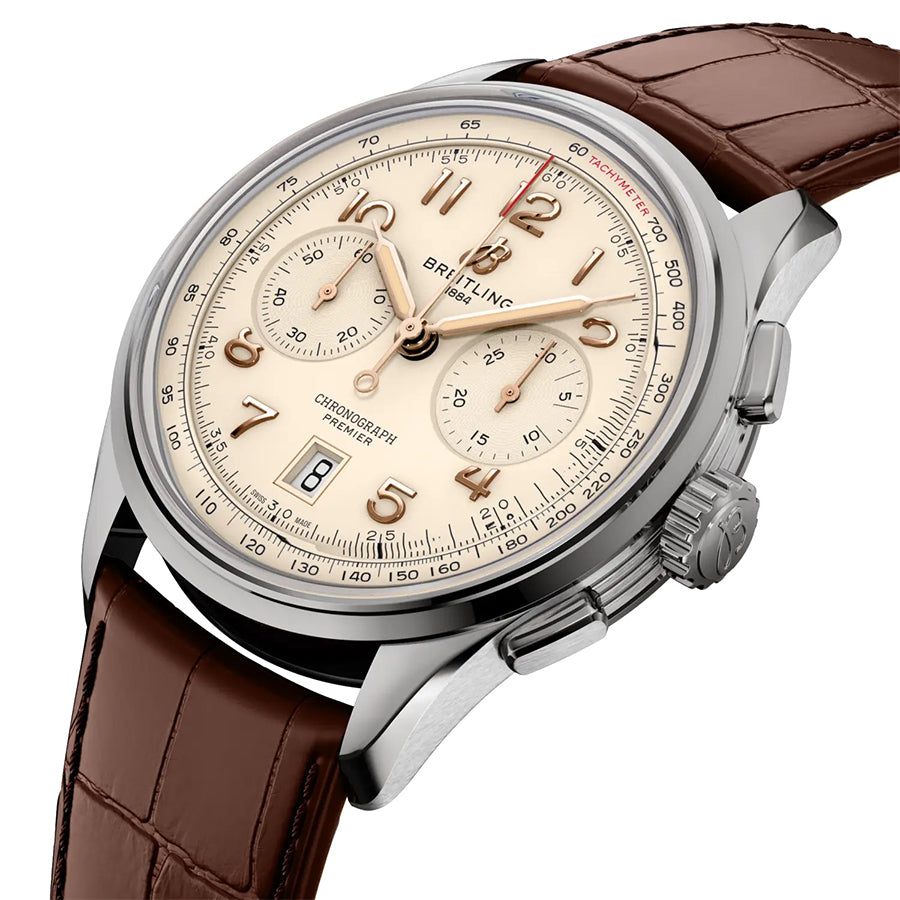 Premier B01 Chronograph White 42