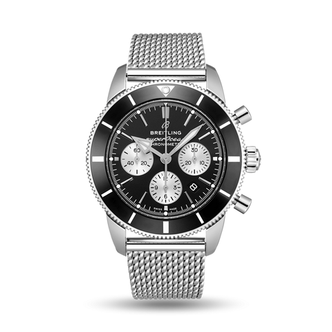 Superocean Heritage II B01 Chronograph 44 Black