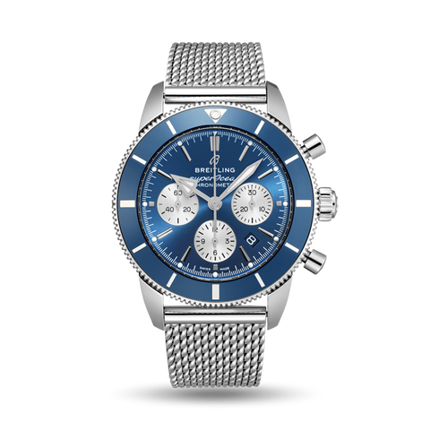 Superocean Heritage II B01 Chronograph 44 Blue