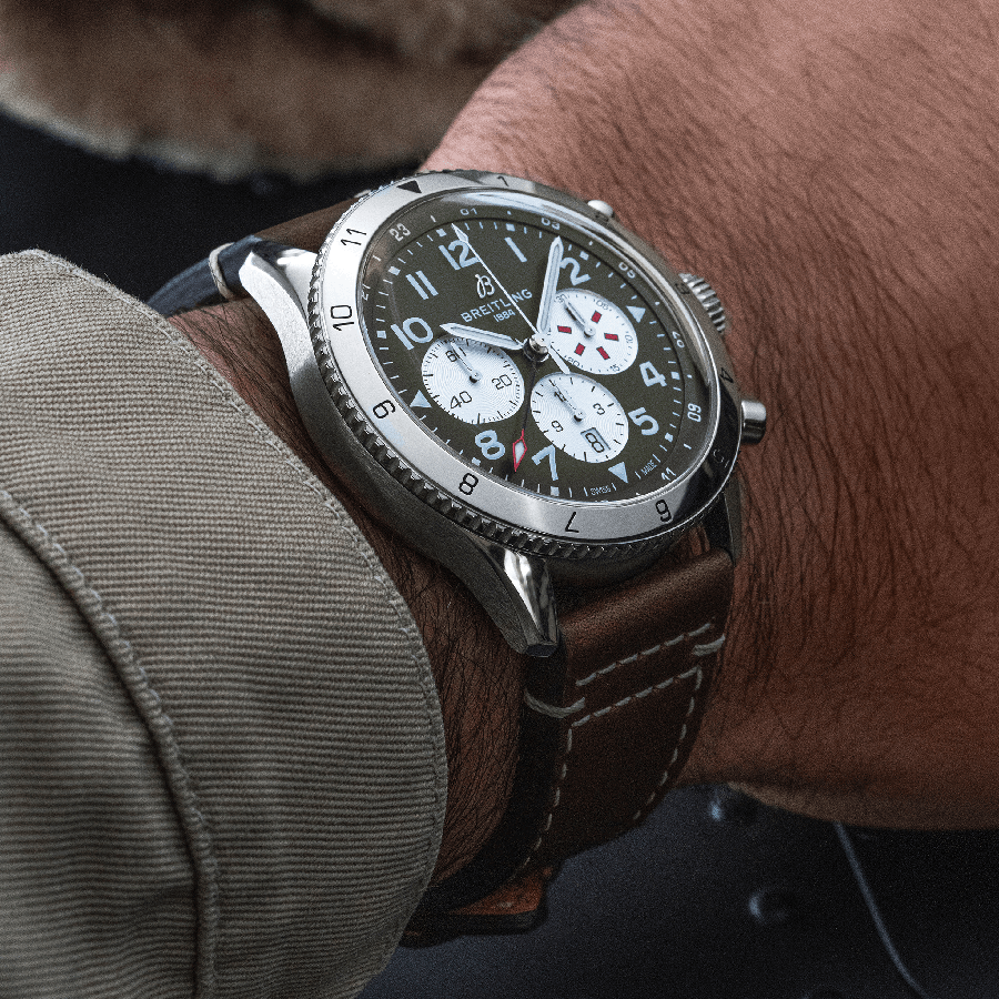 Super Avi B04 Chronograph GMT 46 Curtiss Warhawk