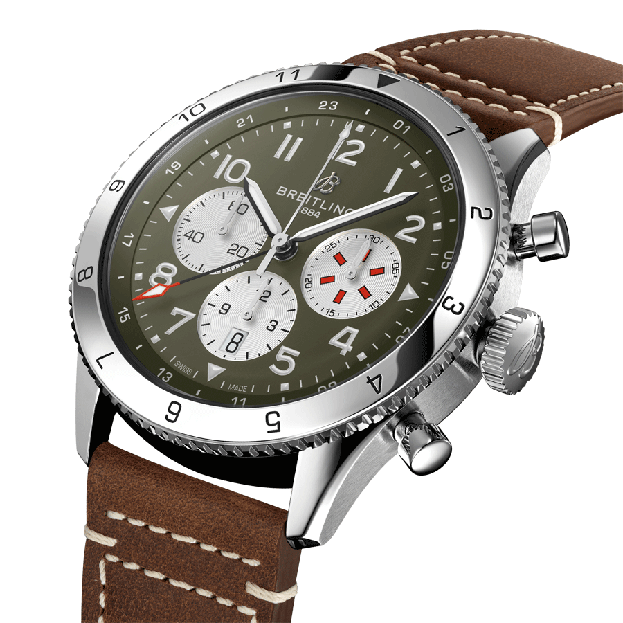 Super Avi B04 Chronograph GMT 46 Curtiss Warhawk