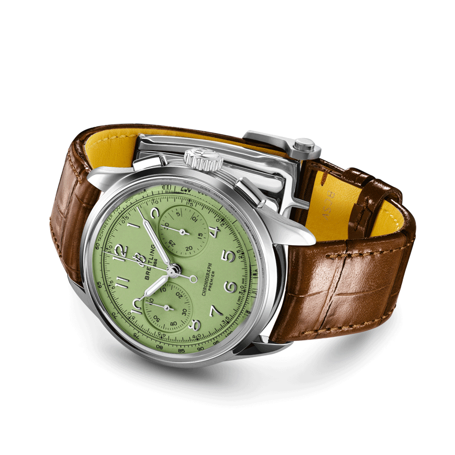 Premier B09 Chronograph 40 Pistachio Green