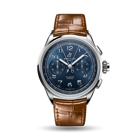 Premier B15 Duograph 42 Blue (Rattrapante)