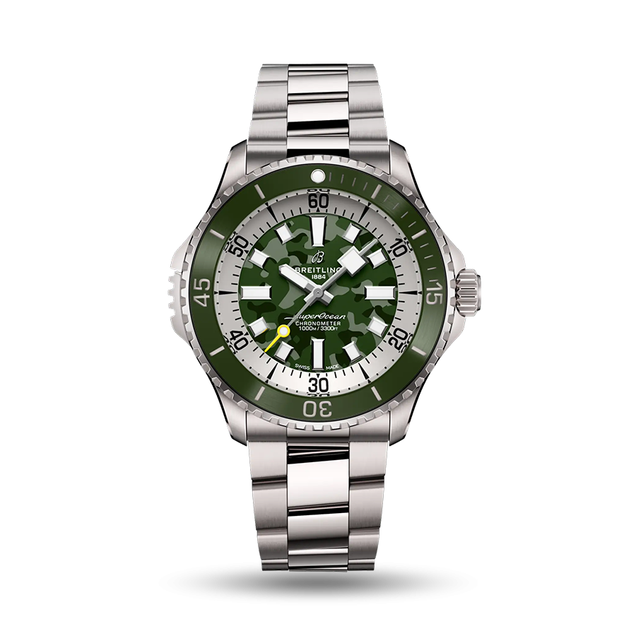 BREITLING Superocean 46mm Green