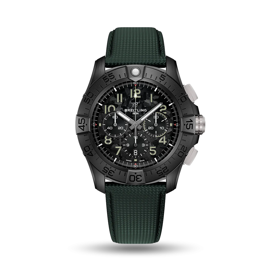 BREITLING Super Avenger B01 Black Chronograph 46