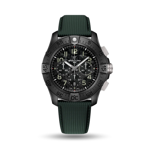 Super Avenger B01 Black Chronograph 46