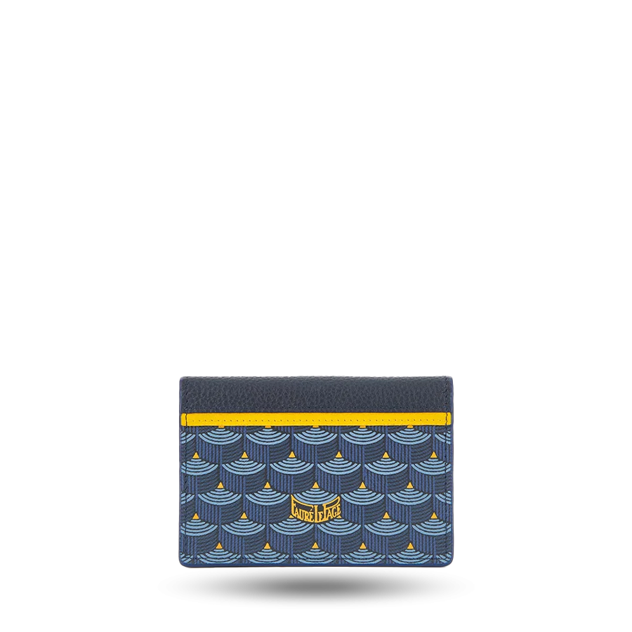 Business Card Holder - Paris Blue