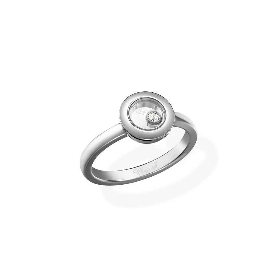 Happy Diamond Icons Round Ring