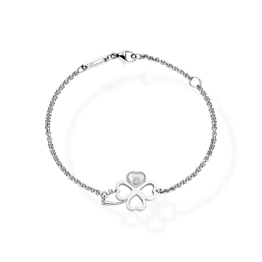 Happy Diamond Good Luck Charm