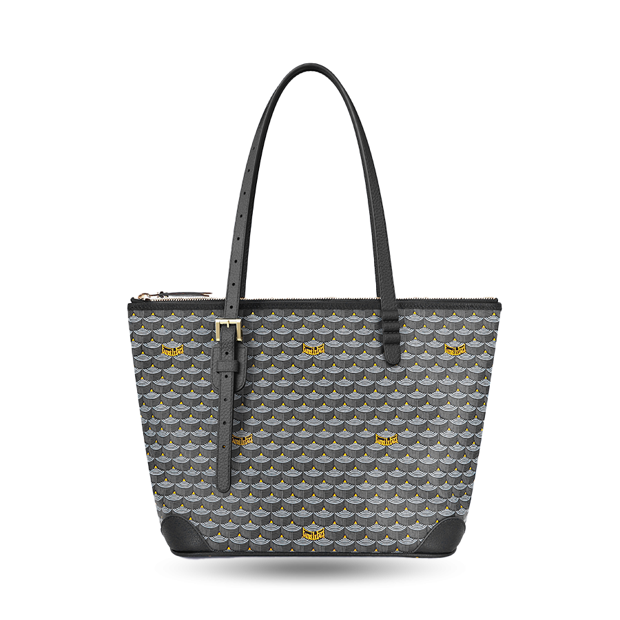 Daily Battle 27 Zip Tote - Powder Black