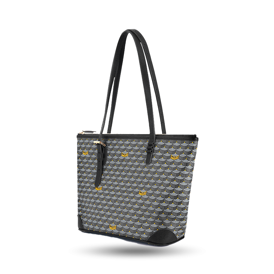 Daily Battle 27 Zip Tote - Powder Black